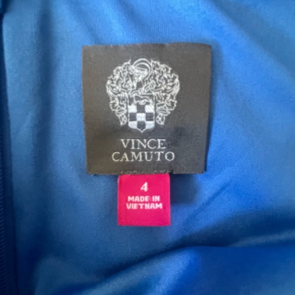 Vince Camuto Women’s Crepe Dress Flutter Sleeves - Picture 5 of 6